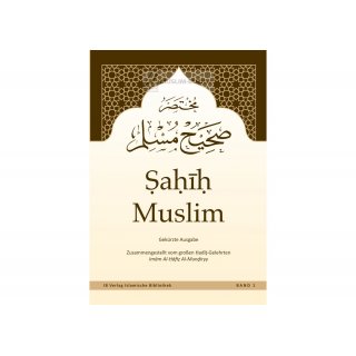 Sahih Muslim - von Imam Al-Hafiz Al-Mundiryy (Band 1)