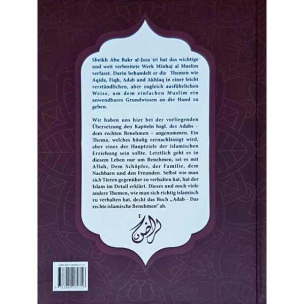 Adab - Das gute Benehmen (Sheikh Al jazairi)