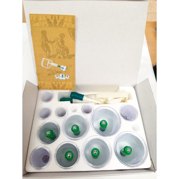 12er Hijama Set/Schröpf Set(XS-XLTassen)