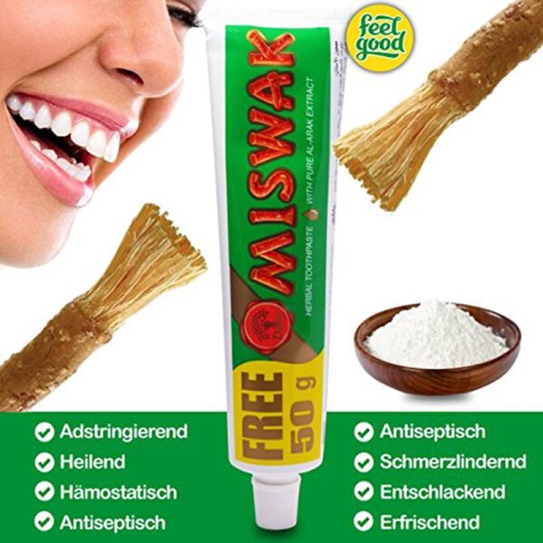 Dabur Miswak Zahnpasta 170g 6er Pack