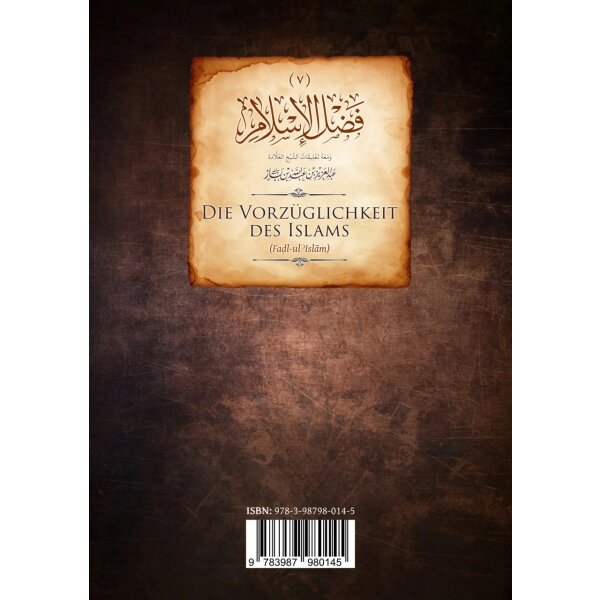 Die Vorzüglichkeit des Islams (Fadl-ul Islam)