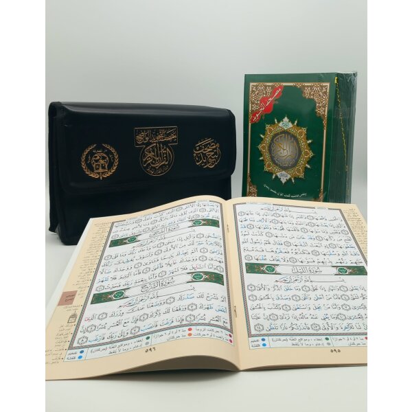 30 Teile- Juz Quran Tajwied in einer Tasche