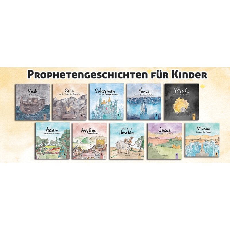 Prophetengeschichten (Kinderbücher) Komplettset mit 10 Titeln
