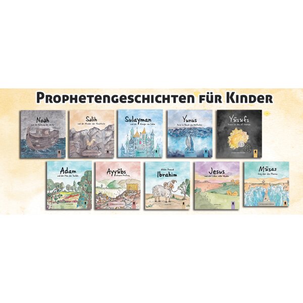 Prophetengeschichten (Kinderbücher) Komplettset mit...