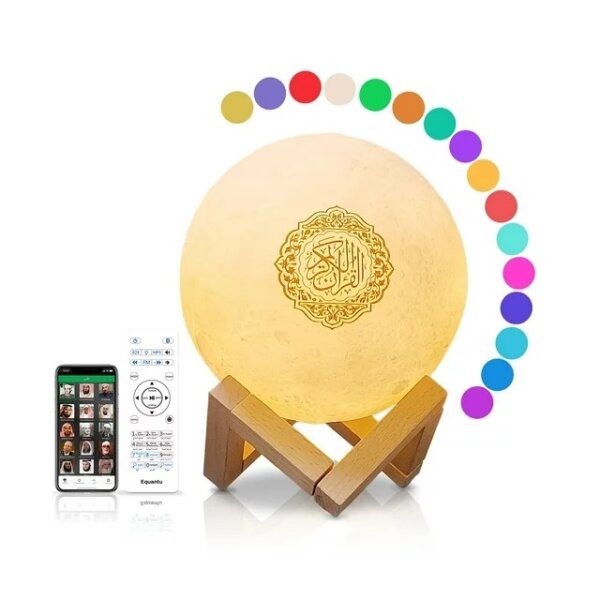 Quran-Lampe (Moon-Design)