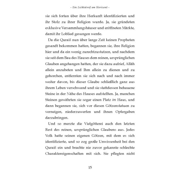 Eine Botschaft – Ohnegleichen