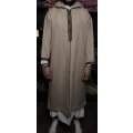 Marokkanische Winter Djalaba (Creme)
