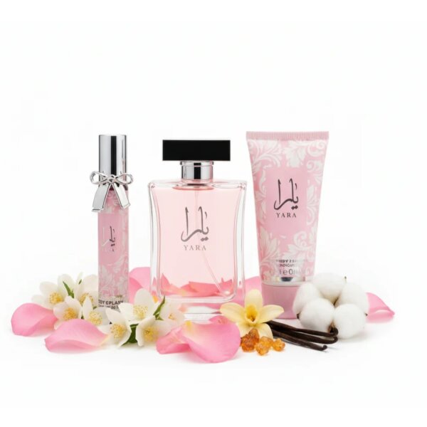 Yara – Body Splash & Duftlotion Geschenkset