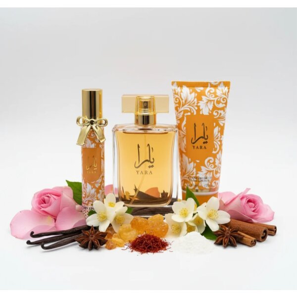 Yara Tous – Body Splash & Duftlotion Geschenkset