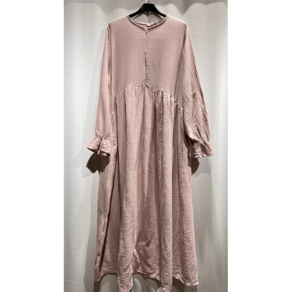 Musselin Abaya mit Reißverschluss