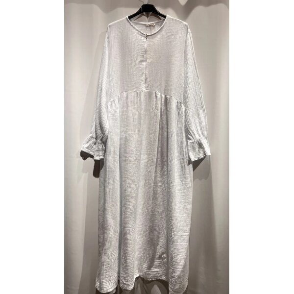 Musselin Abaya mit Reißverschluss