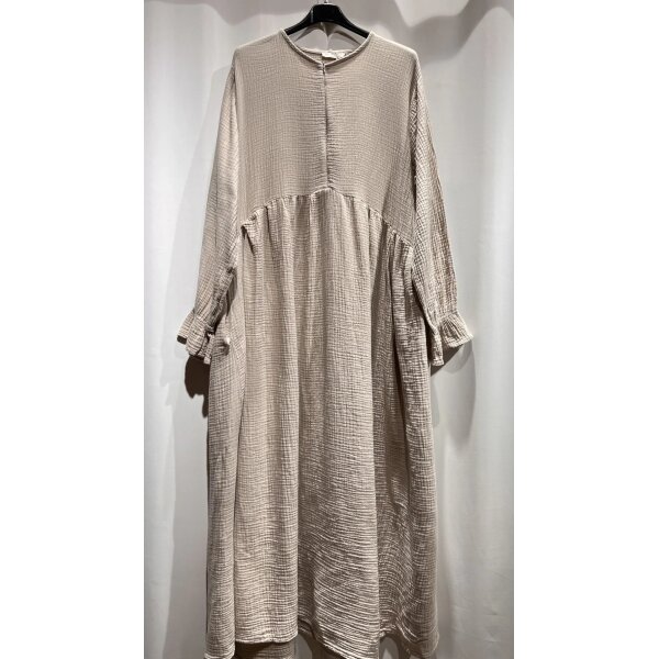 Musselin Abaya mit Reißverschluss