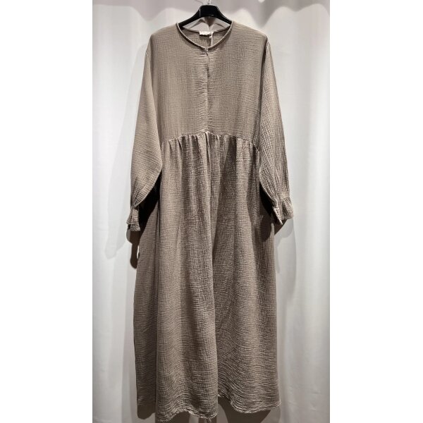 Musselin Abaya mit Reißverschluss