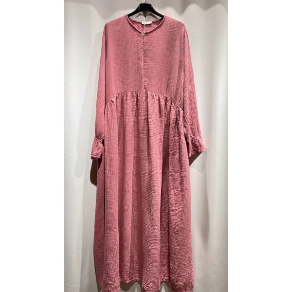 Musselin Abaya mit Reißverschluss