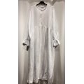 Musselin Abaya mit Reißverschluss