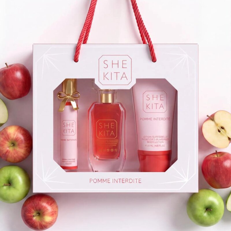 Shekita – Eau de Parfum & Körperlotion Geschenkset ( Pomme Interdite)