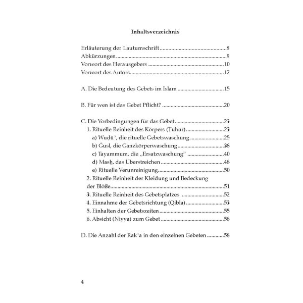 As-Salah, Das Gebet im Islam (Ältere Auflage)