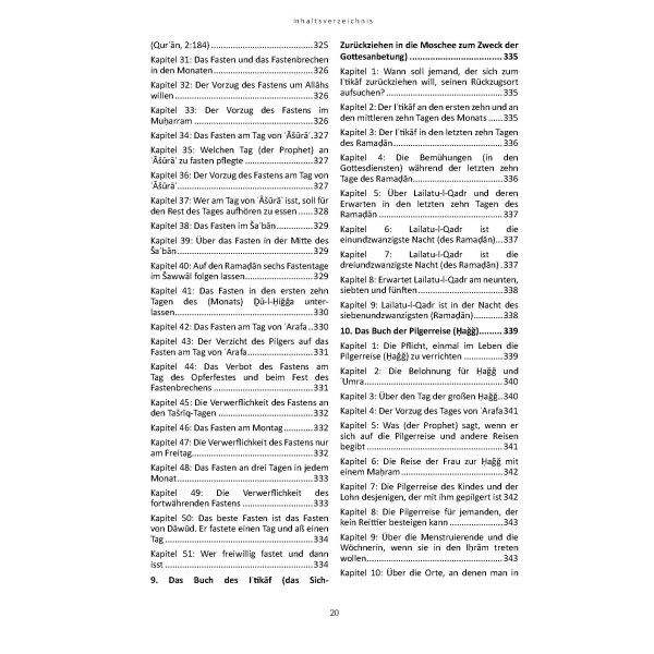 Sahih Muslim - von Imam Al-Hafiz Al-Mundiryy (Band 1)