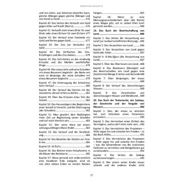 Sahih Muslim - von Imam Al-Hafiz Al-Mundiryy (Band 1)