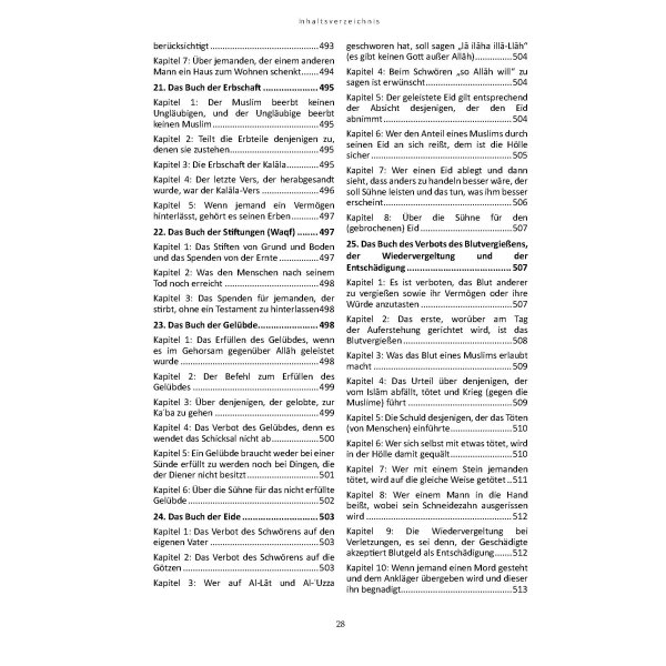 Sahih Muslim - von Imam Al-Hafiz Al-Mundiryy (Band 1)