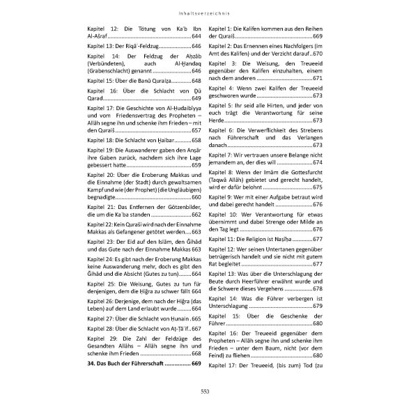 Sahih Muslim - von Imam Al-Hafiz Al-Mundiryy (Band 2)